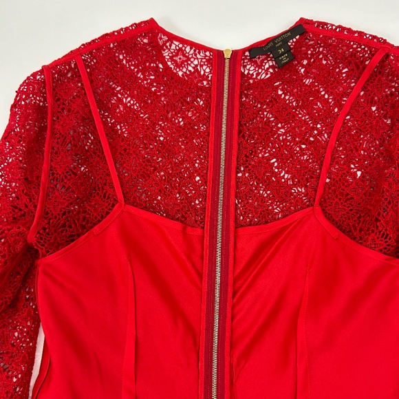 Louis Vuitton Monogram Print Lace Top - Picture 7 of 10